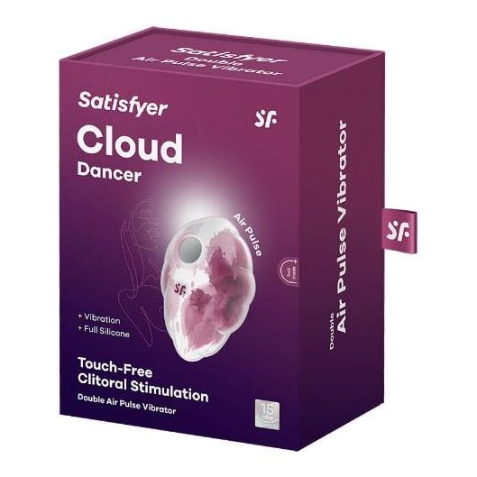 Vibrateur à succion - Satisfyer - Cloud Dancer Satisfyer Sensations plus