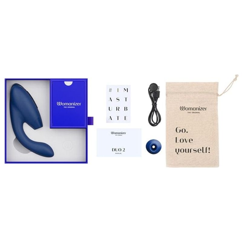 Vibrateur à Succion - Womanizer - Duo 2 Womanizer Sensations plus