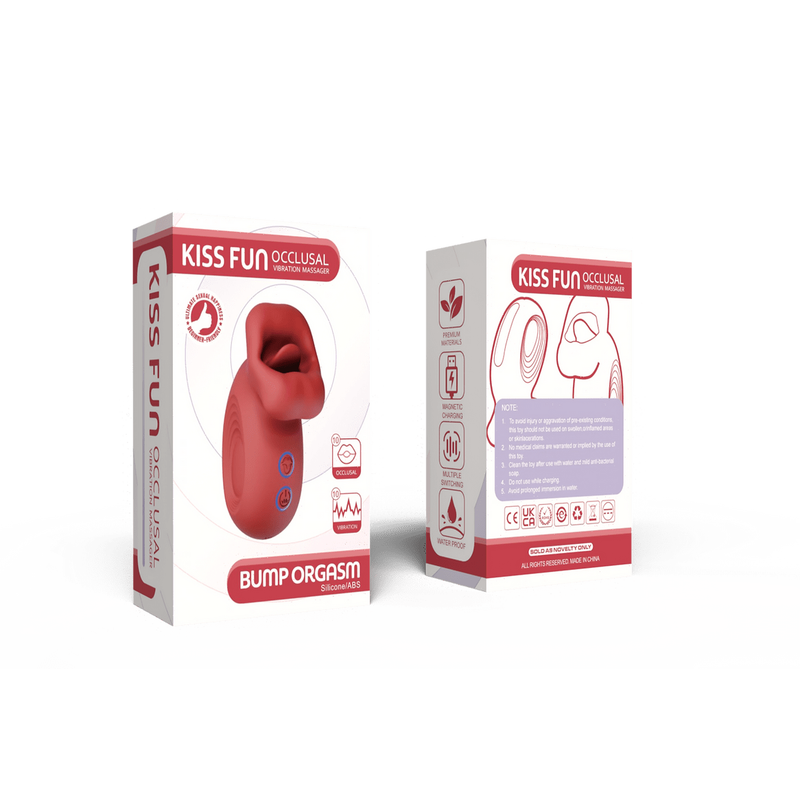 Vibrateur Clitoridien & Mamelons - Kiss Fun | Vibrations & Morsure Secwell Sensations plus