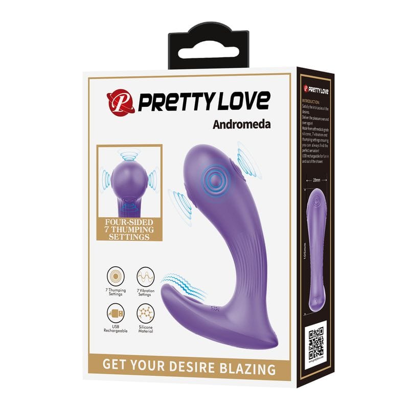 Vibrateur Culotte Double Stimulation - Andromeda | Pretty Love Pretty Love Sensations plus