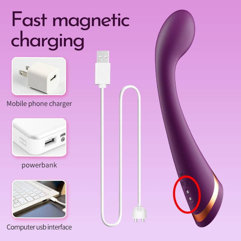 Vibrateur Point G - Secwell - Beautiful Notest High Frequency G Spot Vibrator Secwell Sensations plus