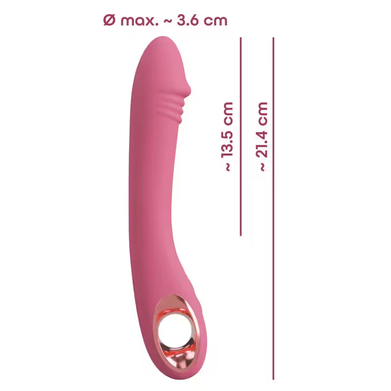 Vibrateur Point G - Slim G-Spot Rose | 10 Modes, Flexible, Rechargeable & Étanche You2Toys Sensations plus