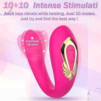 Vibrateur pour Couple avec Rotation - Secwell - Rotation Couple toys Vibrator Secwell Sensations plus