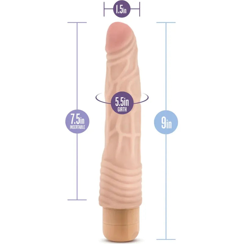 Vibrateur Réaliste - Dr.Skin - Vibe 2 Blush Novelties Sensations plus