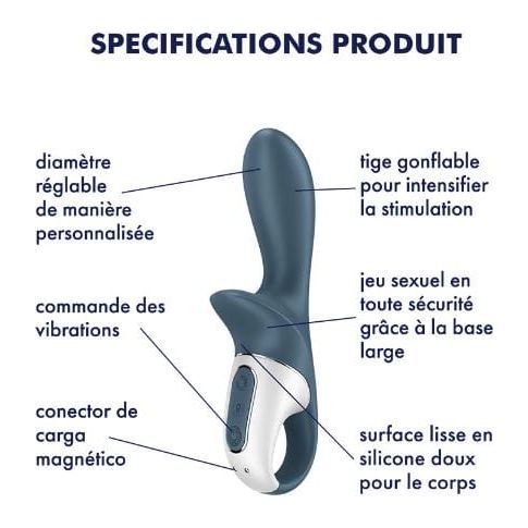 Vibrateur - Satisfyer - Air Pump Booty 2 Satisfyer Sensations plus