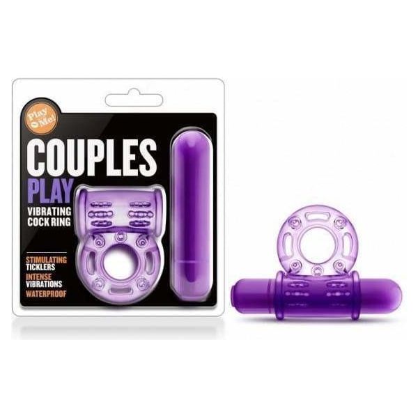 Anneau D'érection Vibrant - Blush - Play With Me Couples Play Blush Novelties Sensations plus