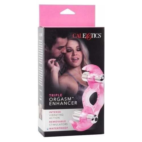 Anneau D'érection Vibrant - CalExotics - Triple Orgasm Enhancer CalExotics Sensations plus