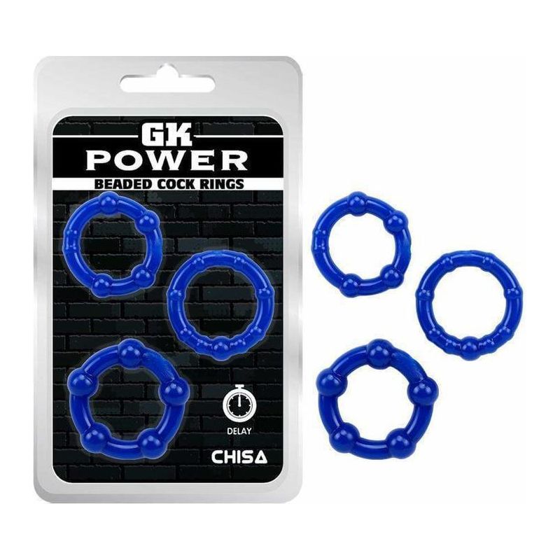 Anneau D'érection - GK Power - Beaded Cock Rings GK Power Sensations plus