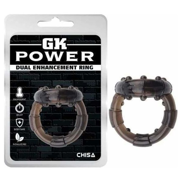 Anneau D'érection - GK Power - Dual Enhancement Ring GK Power Sensations plus