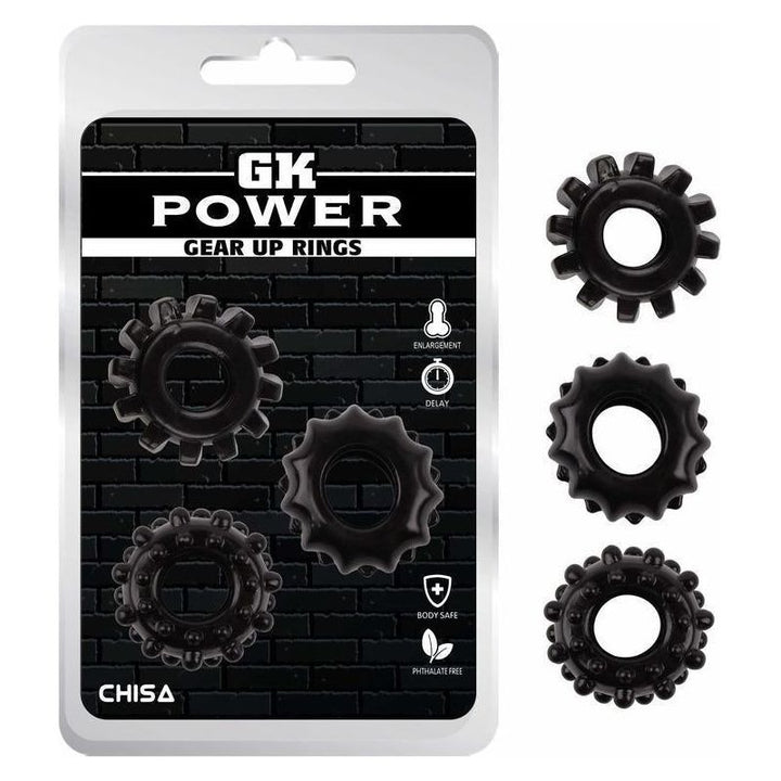 Anneau D'érection - GK Power - Gear Up Rings Gk Power Sensations plus