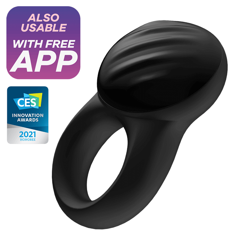 Anneau D'érection Vibrant - Satisfyer - Signet Ring Satisfyer Sensations plus