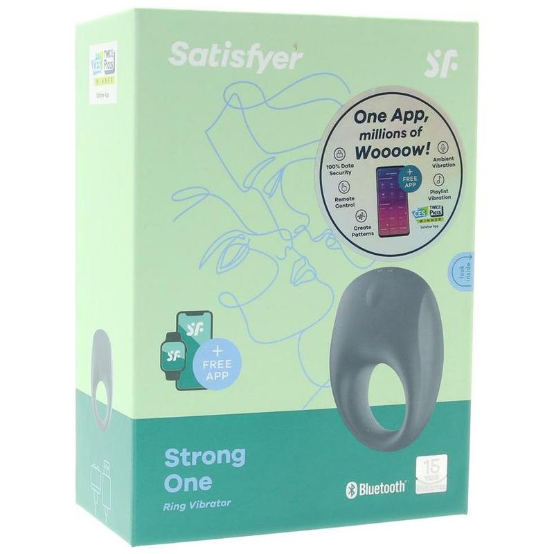 Anneau D'érection Vibrant - Satsifyer - Strong One Satisfyer Sensations plus