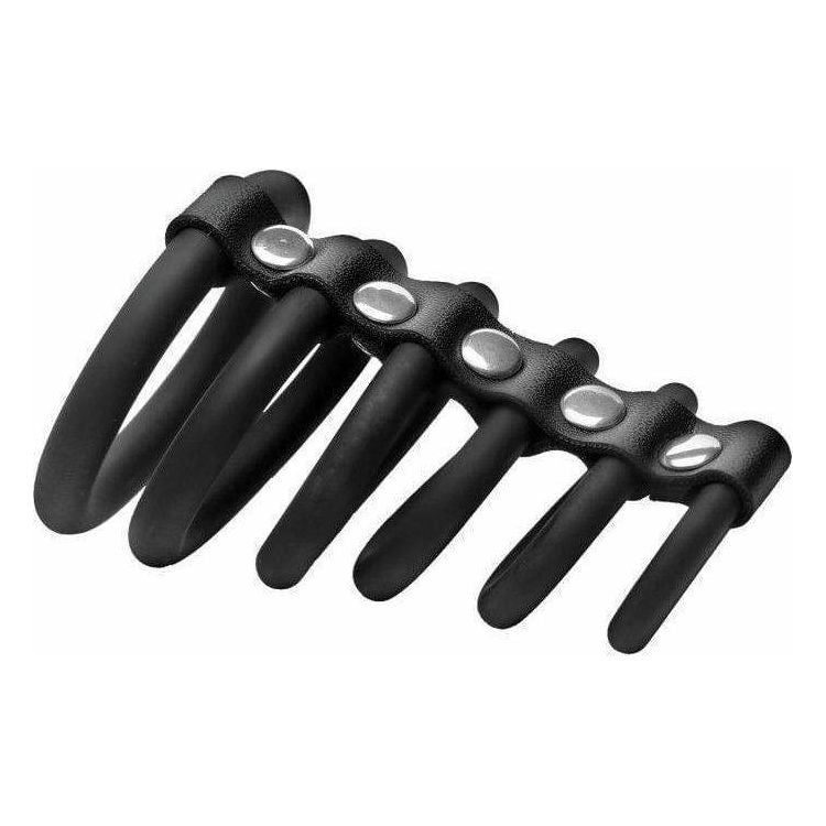 Cage de Chasteté - Strict - 6 Ring Silicone Chastity Device STRICT Sensations plus
