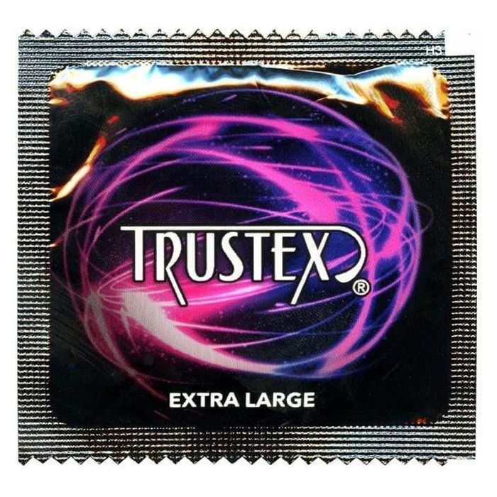 Condom - Trustex - Extra-large lubrifié Trustex Sensations plus
