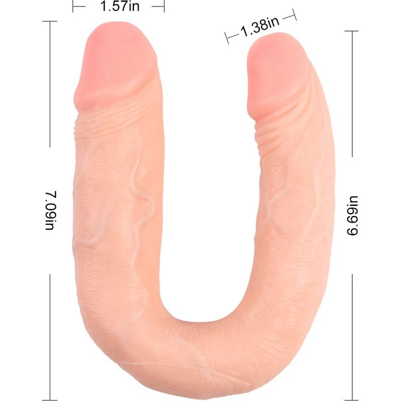 Dildo Double - Ballsy Super Cock - Her-Her Overlap #2 - 14 pouces Ballsy Super Cock Sensations plus