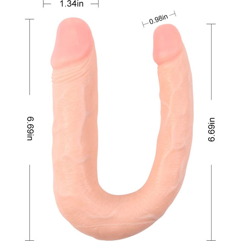 Dildo Double - Ballsy Super Cock - Her-Her Overlap #3 - 13 pouces Ballsy Super Cock Sensations plus