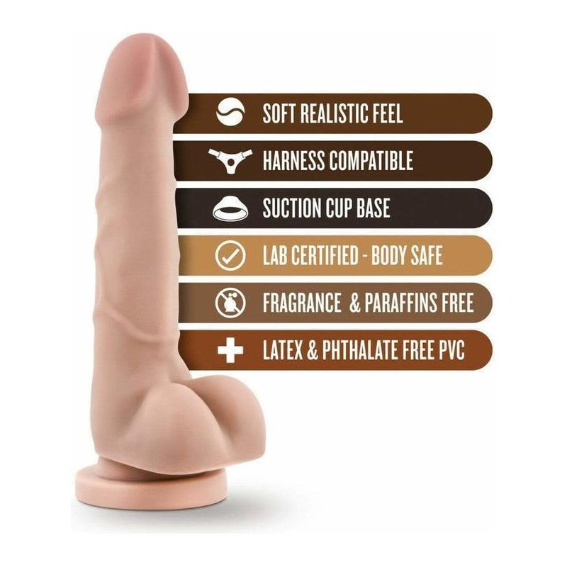 Dildo - Dr.Skin - 7.75 pouces Blush Novelties Sensations plus