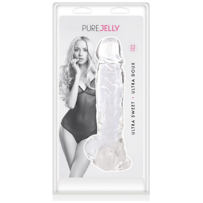 Dildo - Pure Jelly - XL 22cm Pure Jelly Sensations plus