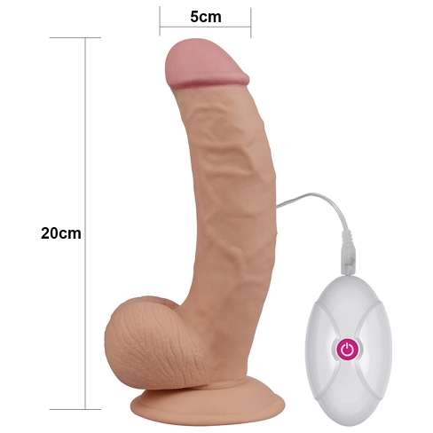 Vibrateur Réaliste - Ultra Soft Dude - 8.5 pouces The Ultra Soft Dude Sensations plus