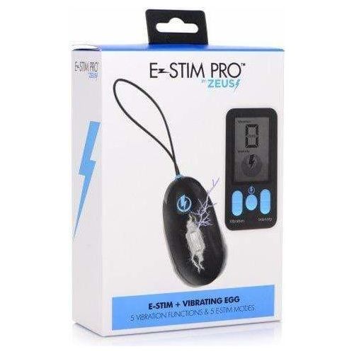 Électrostimulation - E-Stim Pro Zeus - Vibrating Egg Zeus Sensations plus