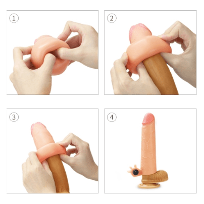 Extension - Nature Extender - Vibrant +2 pouces Nature Extender Sensations plus
