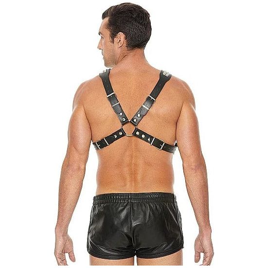Harnais - Ouch! - Men's Pyramid Stud Body Harness - One Size Ouch! Sensations plus