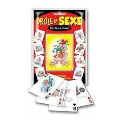 Jeu - Carte à Jouer - Drôle De Sexe Ozzé Créations Sensations plus