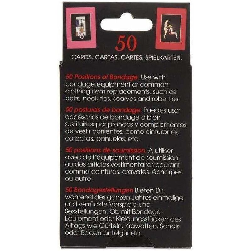Jeu de Cartes - Kheper Games - 50 positions Bondage Kheper Games Sensations plus