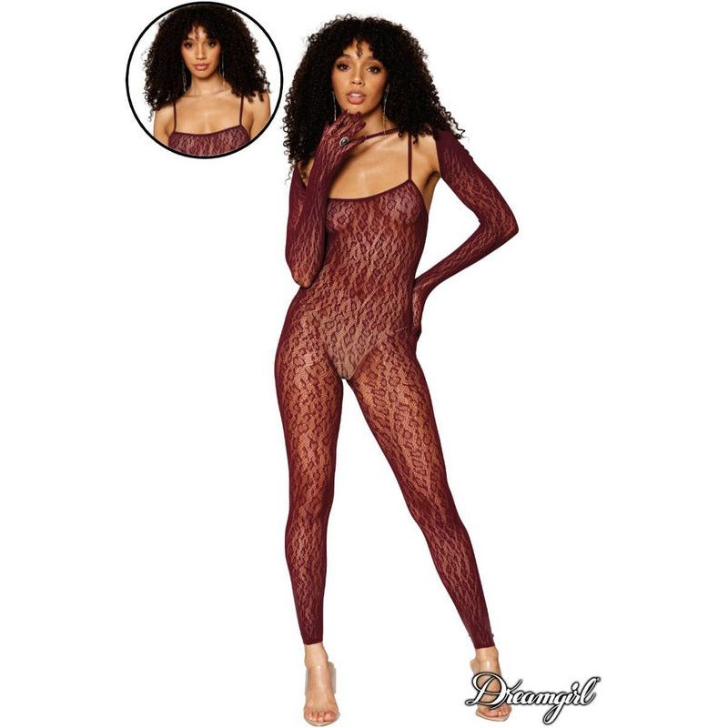 Lingerie Dreamgirl - Bodysuit avec boléro 0417 Dreamgirl Sensations plus