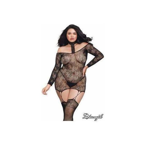 Lingerie Dreamgirl - Robe Jarretelles Réversible 0318 Dreamgirl Sensations plus