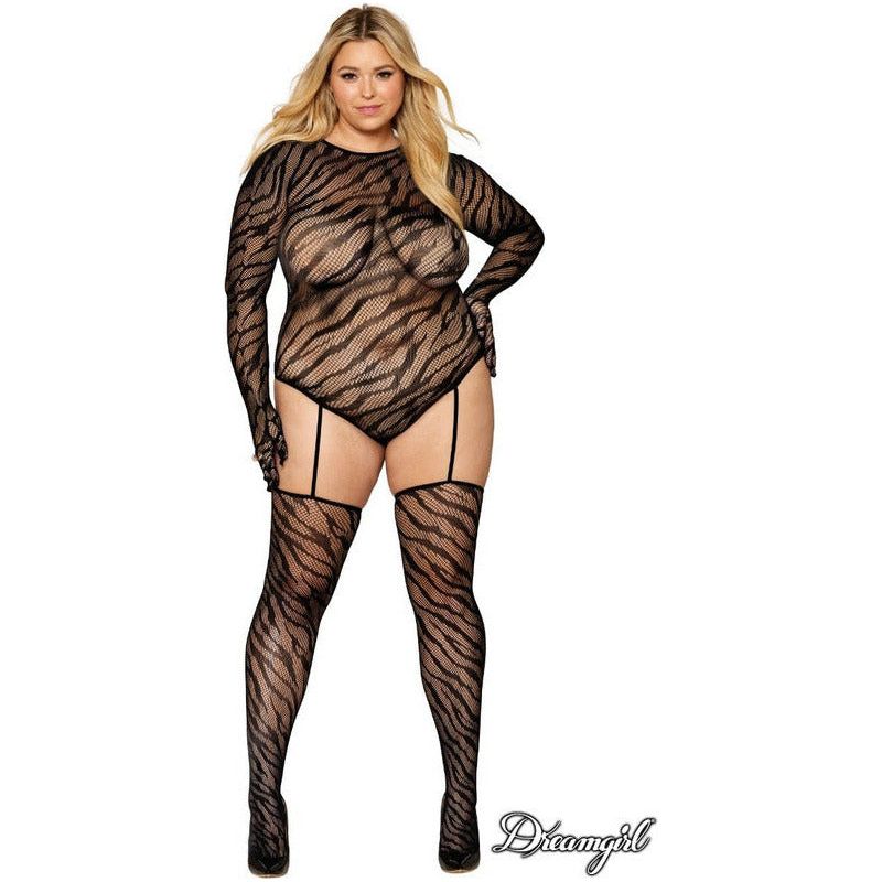 Lingerie Dreamgirl - Teddy avec bas 0420 Dreamgirl Sensations plus