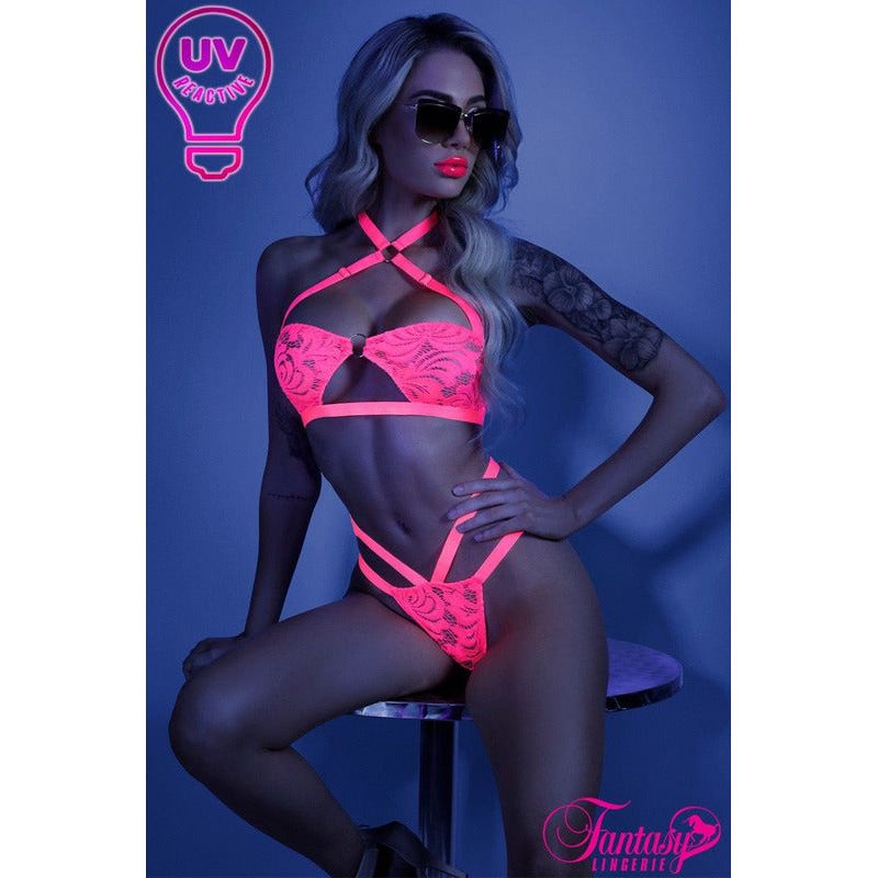 Lingerie Fantasy - Glow - Ensemble Sexy 2106 Fantasy Lingerie Sensations plus