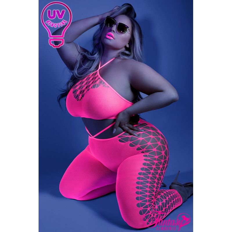 Lingerie Fantasy - Glow - Bodysuit 2109 Fantasy Lingerie Sensations plus