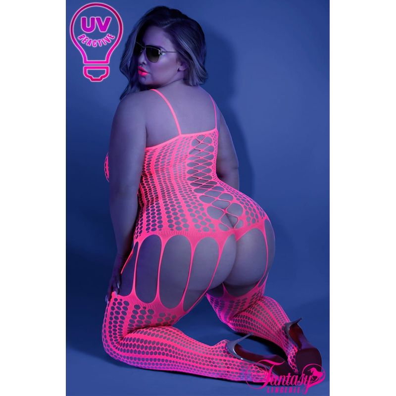 Lingerie Fantasy - Glow - Robe-jarretelles 2113 Fantasy Lingerie Sensations plus
