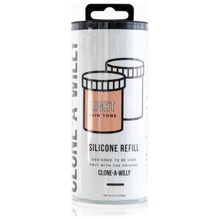 Moulage - Clone A Willy - Recharge de Silicone - Clair Clone a Willy Sensations plus