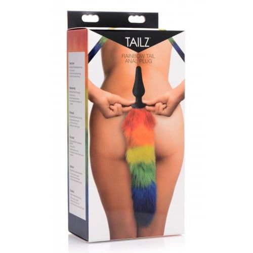 Plug anal avec queue - Tailz - Rainbow Tail Anal Plug Tailz Sensations plus