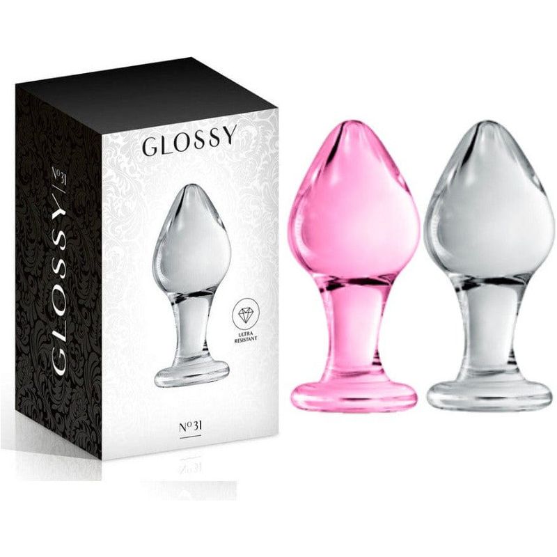Plug Anal en Pyrex - Glossy Toys- Trente-et-un Glossy Toys Sensations plus