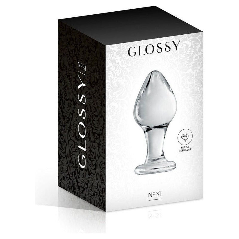 Plug Anal en Pyrex - Glossy Toys- Trente-et-un Glossy Toys Sensations plus