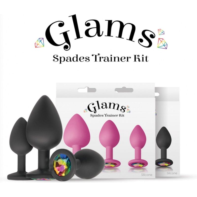 Ana Plug Kitl - Glams - Spade Trainer Kit  Sensations Plus