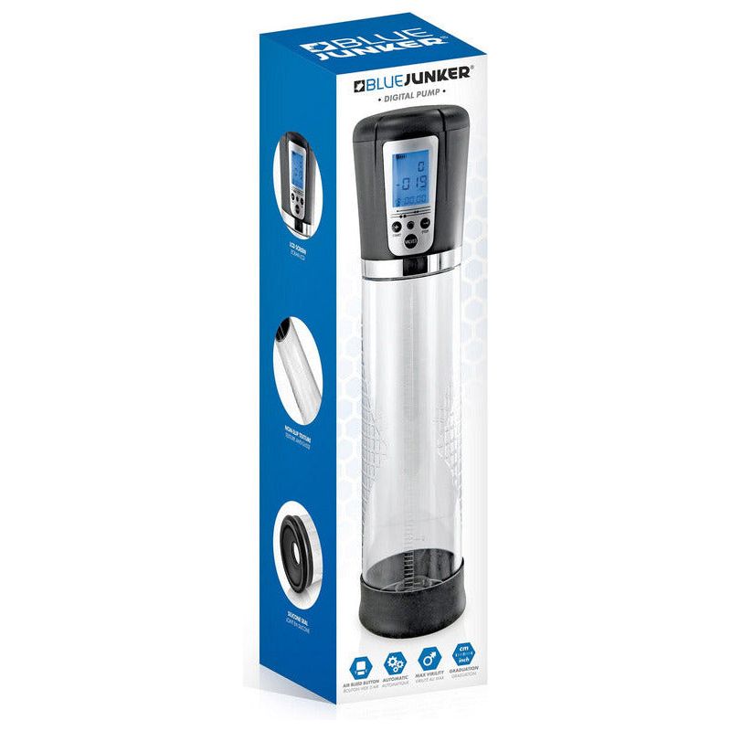 Pompe à Pénis - Blue Junker - Digital Pump Blue Junker Sensations plus