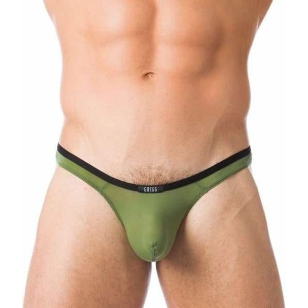 Sous-vêtement Gregg Homme - Tanga VOYEUR 100604 Gregg Homme Sensations plus