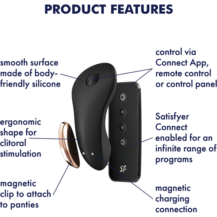 Vibrateur à Distance - Satisfyer - Little Secret Satisfyer Sensations plus