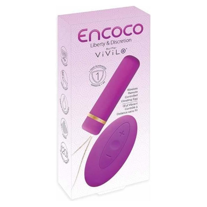Vibrateur à Distance - Vivilo - Encoco Vivilo Sensations plus