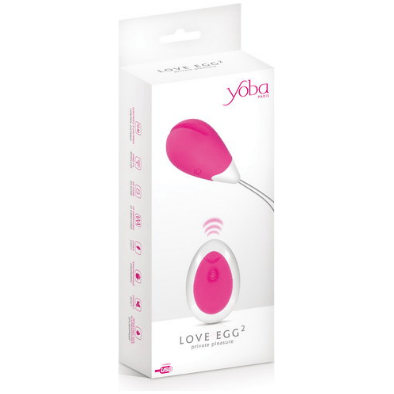 Vibrateur à Distance - Yoba Paris - Love Egg 2 Yoba Paris Sensations plus