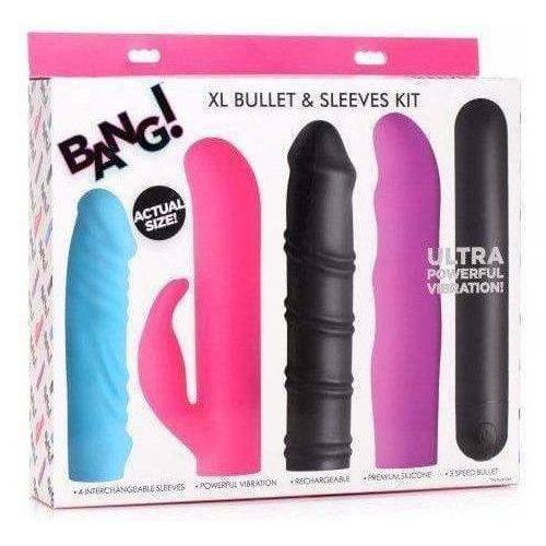 Vibrateur - Bang! - XL Bullet & Sleeves Kit Bang! Sensations plus