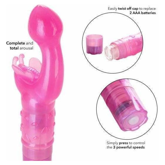 Vibrateur - Calexotics - Butterfly Kiss CalExotics Sensations plus