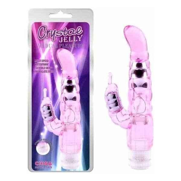 Vibrateur - Crystal Jelly - My Dual Pleasure Crystal Jelly Sensations plus