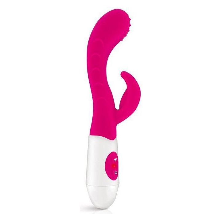 Vibrateur rabbit avec stries et picots - Yoba Paris - Leola Yoba Paris Sensations plus