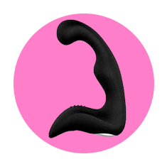 Rechargeable prostate stimulator