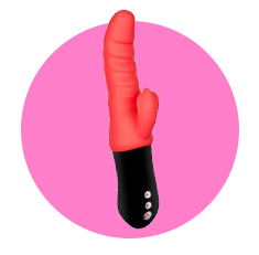 Vibrator with movements